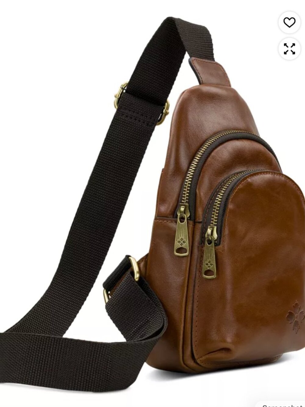 Patricia Nash Louetta Small Leather Sling Bag - Picture 3 of 5